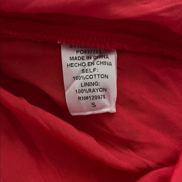 Entro NWT Pink Green Boho Puff Sleeve Mini Floral Babydoll Dress Size Small - Picture 6 of 11